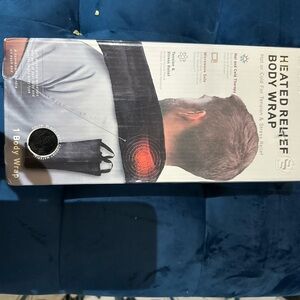 Brookstone Thera-Spa Heated Wrap - Black